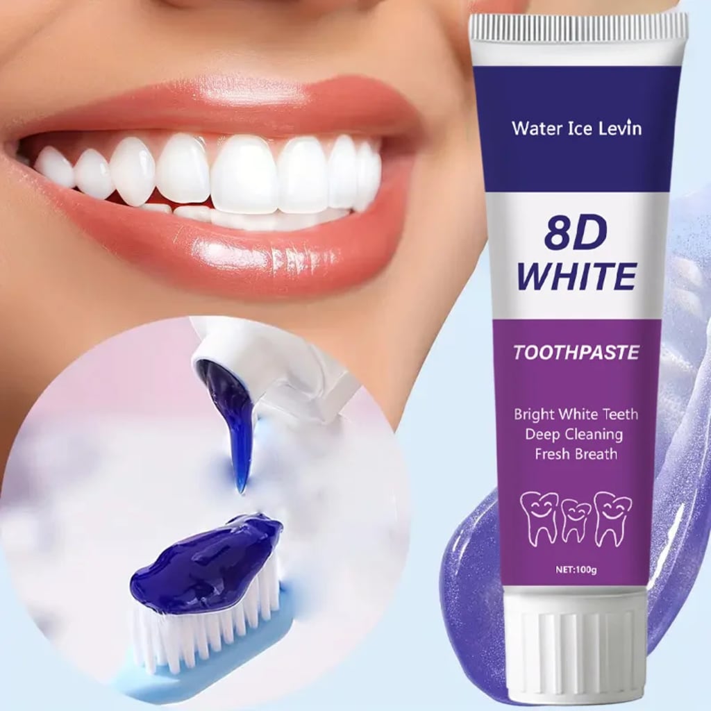 Purple Teeth Whitening Strips - No Sensitivity At-Home Teeth Whitener